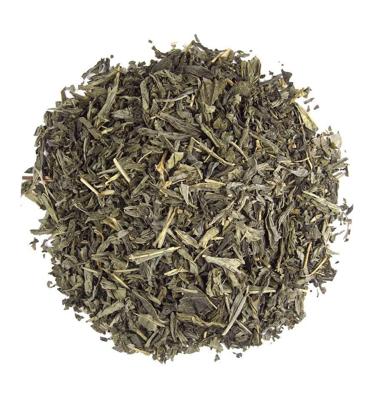 Groene thee sencha caffeinevrij
