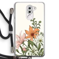Floral bouquet: Honor 6X Transparant Hoesje met koord