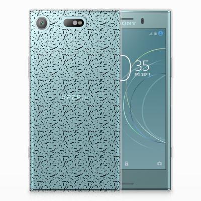 Sony Xperia XZ1 Compact | TPU bumper | Stripes Dots