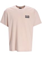 Ea7 Emporio Armani t-shirt en coton à logo imprimé - Tons neutres