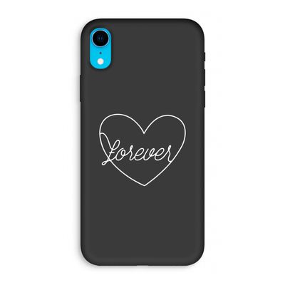 Forever heart pastel: iPhone XR Biologisch afbreekbaar hoesje