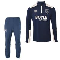 Umbro West Ham United Trainingspak 1/4-Zip 2025-2026 Blauw