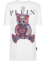 Philipp Plein t-shirt en coton à logo imprimé - Blanc