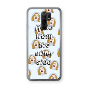 Hello: Xiaomi Redmi 9 Transparant Hoesje