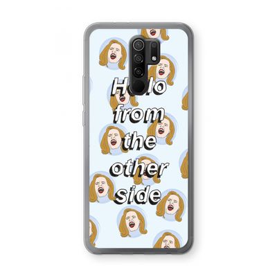 Hello: Xiaomi Redmi 9 Transparant Hoesje