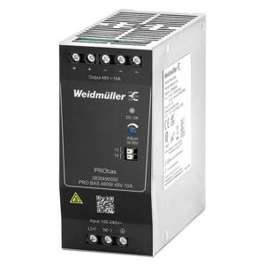 Weidmüller PRO BAS 480W 48V 10A DIN-rail netvoeding Inhoud: 1 stuk(s)