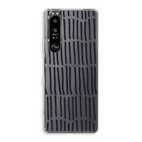 Moroccan stripes: Sony Xperia 1 III Transparant Hoesje