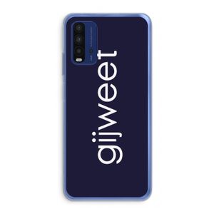 Gijweet: Xiaomi Redmi 9T Transparant Hoesje