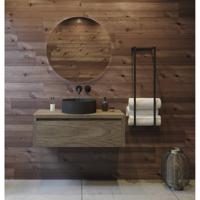 Gliss Design Ares Onderkast 100x45x35 cm 1 lade Castle Brown