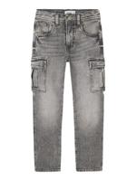 Name it winter cargo jeansbroek jongens - grijs - tapered fit - NkmSilas