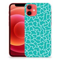 iPhone 12 Mini | Hoesje maken | Cracks Blue