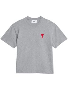 AMI Paris t-shirt à logo Ami de Cœur - Gris