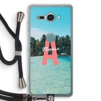 Pacific Dream: Sony Xperia XZ2 Compact Transparant Hoesje met koord