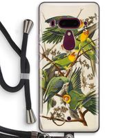 Carolinaparkiet: HTC U12+ Transparant Hoesje met koord