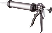 Bostik closed barrel manual gun | 400 ml | zilver met zwart - 30618879