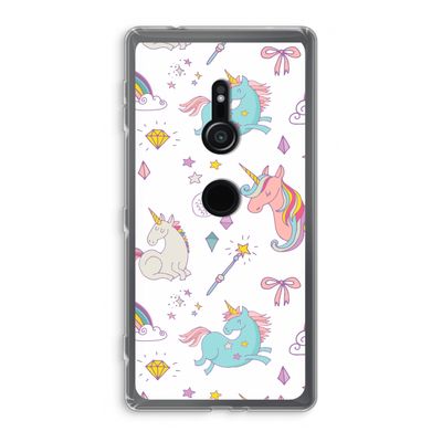 Fantasiewereld: Sony Xperia XZ2 Transparant Hoesje