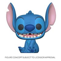 Lilo & Stitch POP! Disney Vinyl Figure Smiling Seated Stitch 9cm