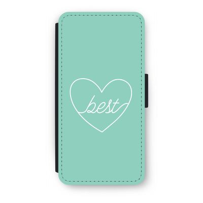 Best heart pastel: iPhone SE 2020 Flip Hoesje