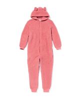 HEMA Kinderonesie teddy roze (roze)