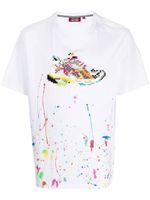 Mostly Heard Rarely Seen 8-Bit t-shirt Runner à manches courtes - Blanc