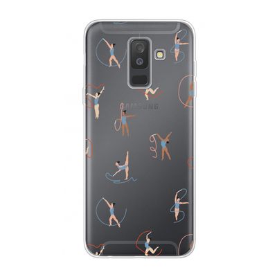 Dancing #3: Samsung Galaxy A6 Plus (2018) Transparant Hoesje