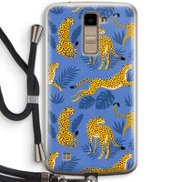 Luipaard: LG K10 (2016) Transparant Hoesje met koord