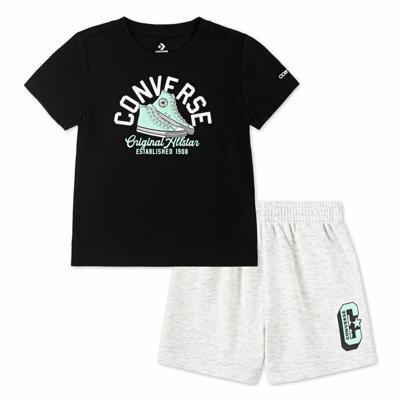 Sportoutfit voor kinderen Converse Cnvb Retro Remix Zwart - Maat: 6-7 jaar
