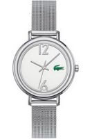 Lacoste horlogeband 2000538 / LC-33-3-14-2200 Staal Zilver 14mm