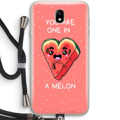 One In A Melon: Samsung Galaxy J7 (2017) Transparant Hoesje met koord