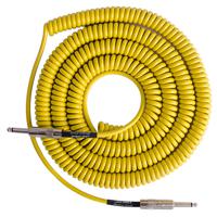 Lava Cable Retro Coil Yellow instrumentkabel 6m geel - thumbnail