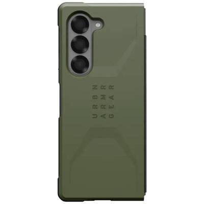 Urban Armor Gear Civilian Backcover Samsung Galaxy Z Fold6 Zwart