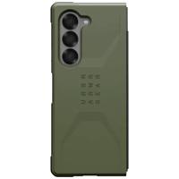 Urban Armor Gear Civilian Backcover Samsung Galaxy Z Fold6 Zwart