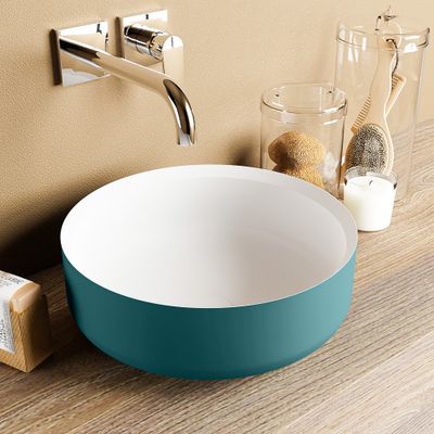 Waskom Mondiaz Coss | 36 cm | Solid Surface | Vrijstaand | Rond | Smag