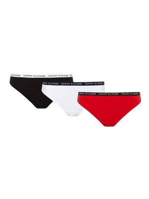 Tommy Hilfiger - 3p Strings - Stretch Cotton - 0WS, Maat:L