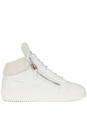 Giuseppe Zanotti baskets Kriss Winter - Blanc