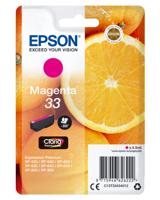 Epson Inktcartridge T3343, 33 Origineel Magenta C13T33434012
