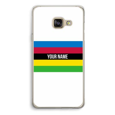 WK Wielrennen: Samsung A3 (2017) Transparant Hoesje WK Wielrennen: Samsung A3 (2017) Transparant Hoesje