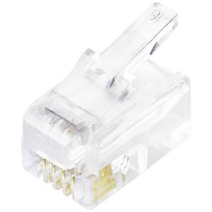 TRU COMPONENTS TC-10336056 modulaire stekker Stekker, recht Aantal polen 4P4C RJ45 1 stuk(s)