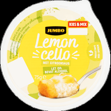 Jumbo Lemoncello Toetje met Citroensaus 75 g Bevat Alcohol