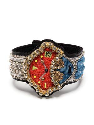 Walter Van Beirendonck bracelet Alien à perles - Argent