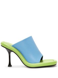 JW Anderson mules à talons hauts Bumper-Tube - Bleu