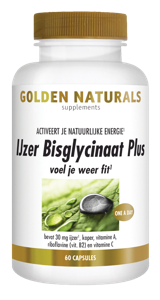 Golden Naturals IJzer Bisglycinaat Plus