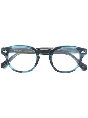 Moscot lunettes de vue Lemtosh - Bleu