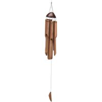 Bamboe windgong/windorgel met koordstopper 54 cm - Windgong