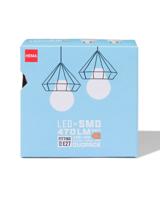 HEMA Led kogel smd E27 3.4W 470lm - 2 stuks