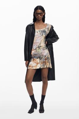 Jurk met uitsnijdingen - BLACK - L