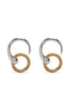 Charriol boucles d'oreilles Infinity Zen - Argent