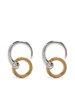 Charriol boucles d'oreilles Infinity Zen - Argent