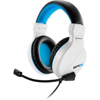 Sharkoon RUSH ER3 Headset Bedraad Hoofdband Gamen Zwart, Blauw, Wit - thumbnail