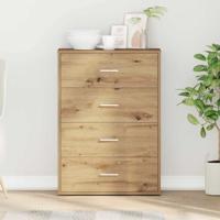 Dressoir artisanaal eikenkleurig 60 x 31 x 84 cm Spaanplaat Dressoir artisanaal eikenkleurig 60 x 31 x 84 cm Spaanplaat